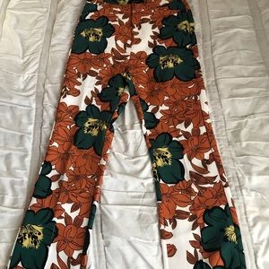 Flower pattern pant